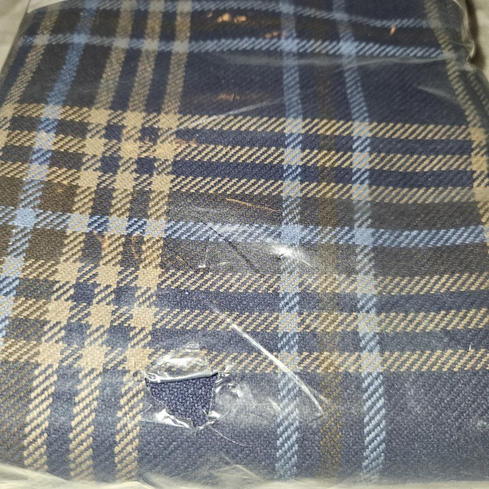 Ikea Henriksdal Slipcover Chair Cover Rutna Plaid Blue